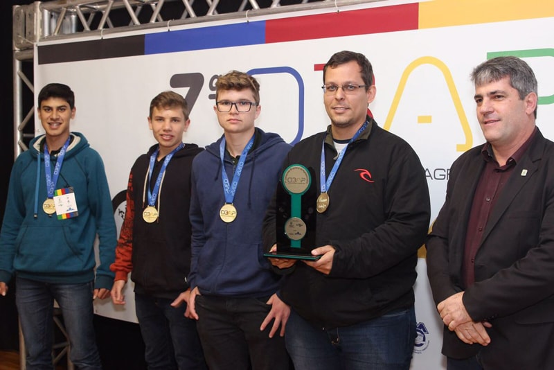 Equipe de Marechal Floriano é medalha de ouro na Olimpíada Brasileira de Agropecuária (Obap)