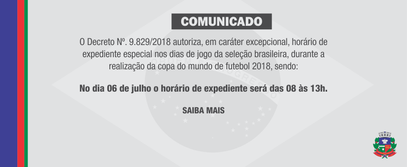 Veja calendário de expediente da Funpresp durante a Copa do Mundo 2018 -  Funpresp