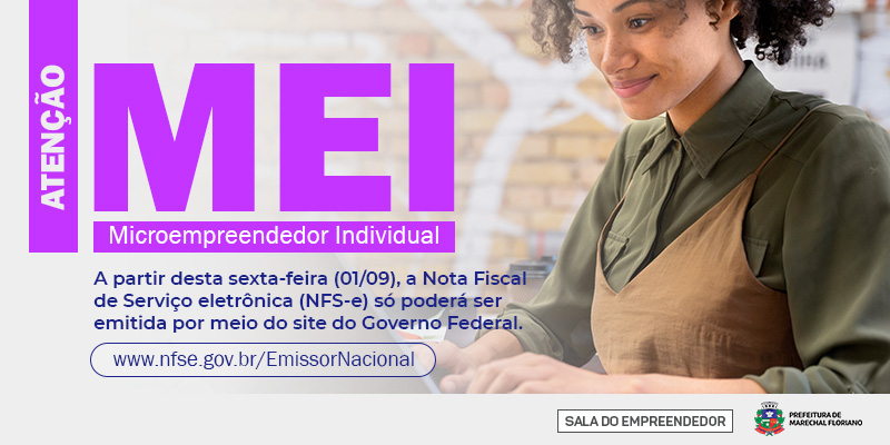 MEI devera emitir NFS-e pelo portal da Receita Federal