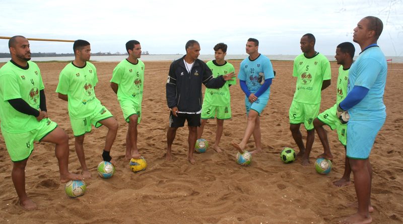 Preparação física e experiência são as armas de Marechal em busca do tri do Estadual de Beach Soccer