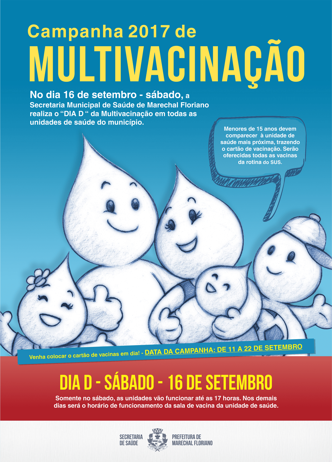 Campanha multivacinação 2017