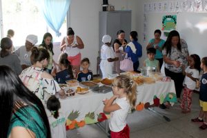 Projeto “Comer Bem para Crescer Saudável” no Cemei Maria Knidel Lube, em Santa Maria de Marechal