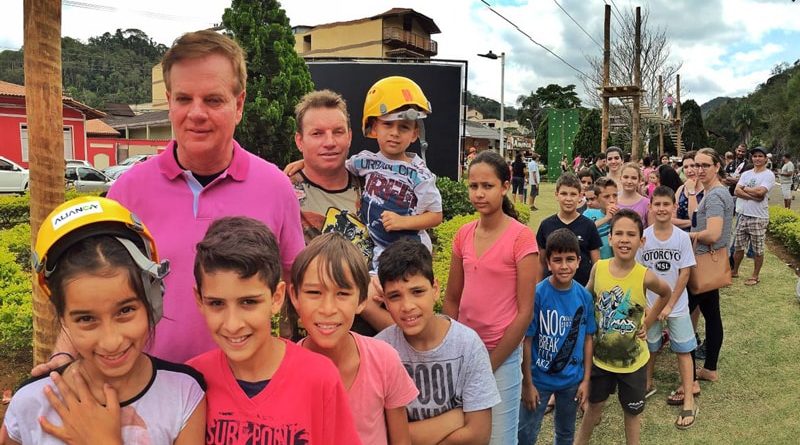 Arena de inverno é sucesso em Marechal Floriano