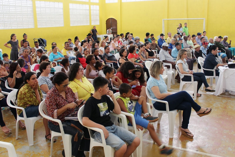 Festa bonita celebra o ano de trabalho do CRAS em Marechal Floriano