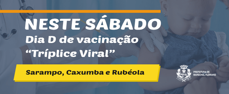 campanha vacinação tríplice viral