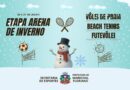 Vôlei de praia, futevôlei e beach tennis vão aquecer o inverno nas montanhas, na Arena de Inverno, da Secretaria de Esportes