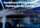 Audiência Pública para Prestação de Contas em Marechal Floriano