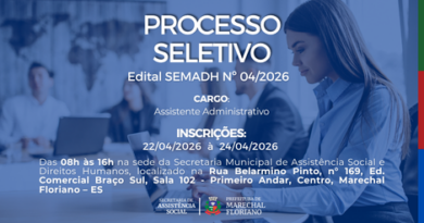 Processo Seletivo Assistência Social