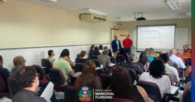 Marechal Floriano recebe treinamento em Gestão de Riscos e Desastres Marechal Floriano recebe treinamento em Gestão de Riscos e Desastres